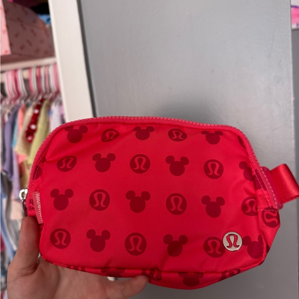 Lululemon Red Disney Fanny pack